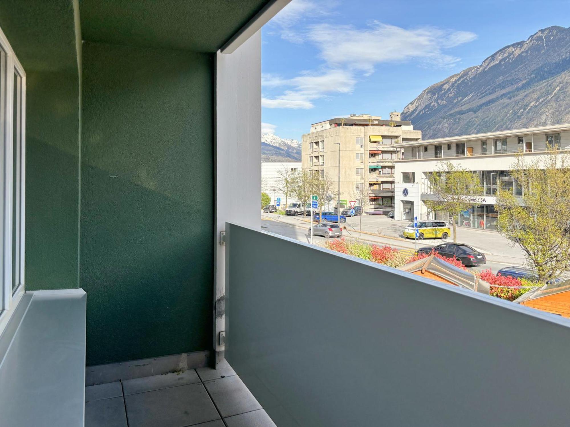 Nonanteneuf Appart Hotel Sierre - Contactless Check-In Eksteriør billede